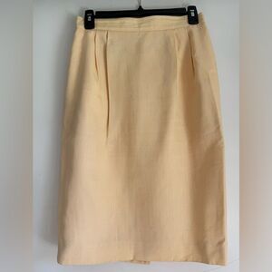 Vintage Talbots Linen Skirt
